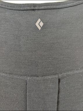 Black Diamond Active Long Sleeve Top with Small Reflective Logo